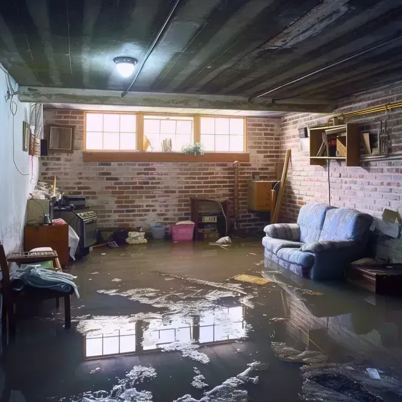 Flooded Basement Cleanup in Chelsea, ME